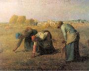 jean-francois millet The Gleaners, France oil painting artist